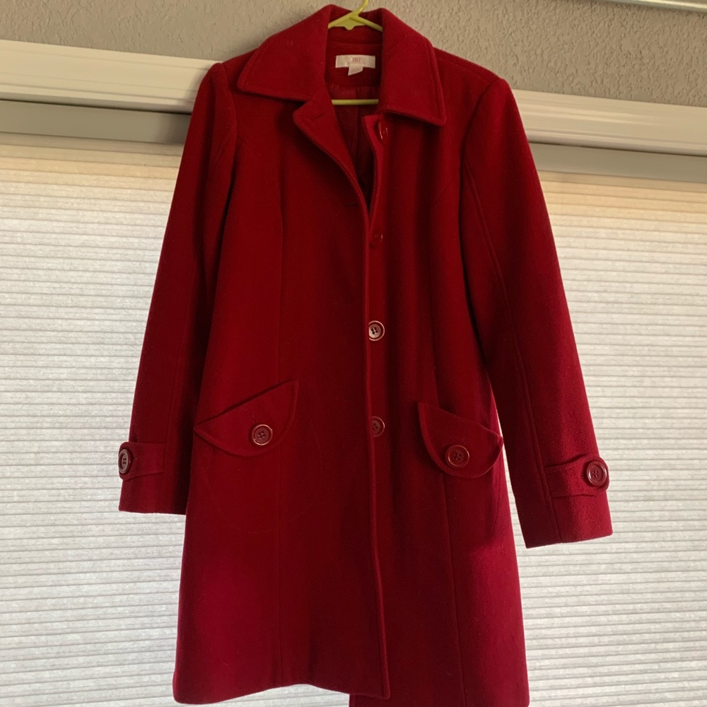 JLo wool blend coat
